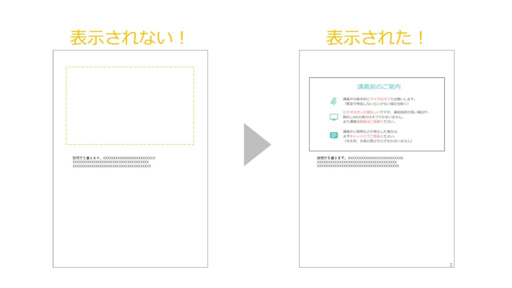パワーポイントでノート印刷時にスライド画像が表示されない時の対処法 伝わるパワポ資料作成塾 Smart